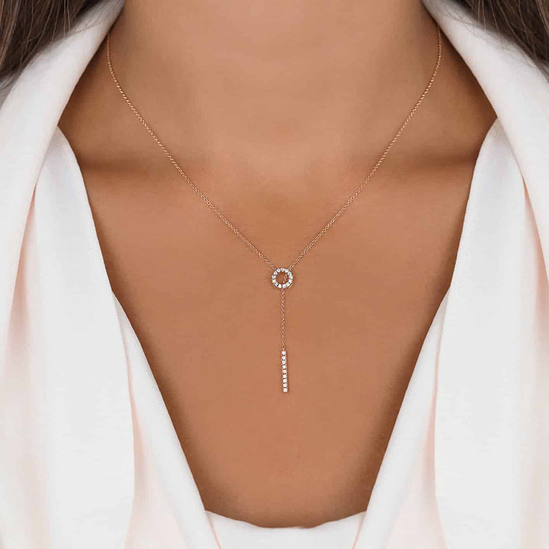 Open Circle Necklace