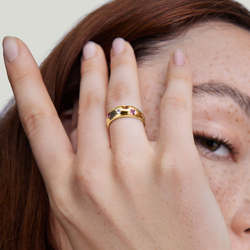 Person wearing Roya Ring