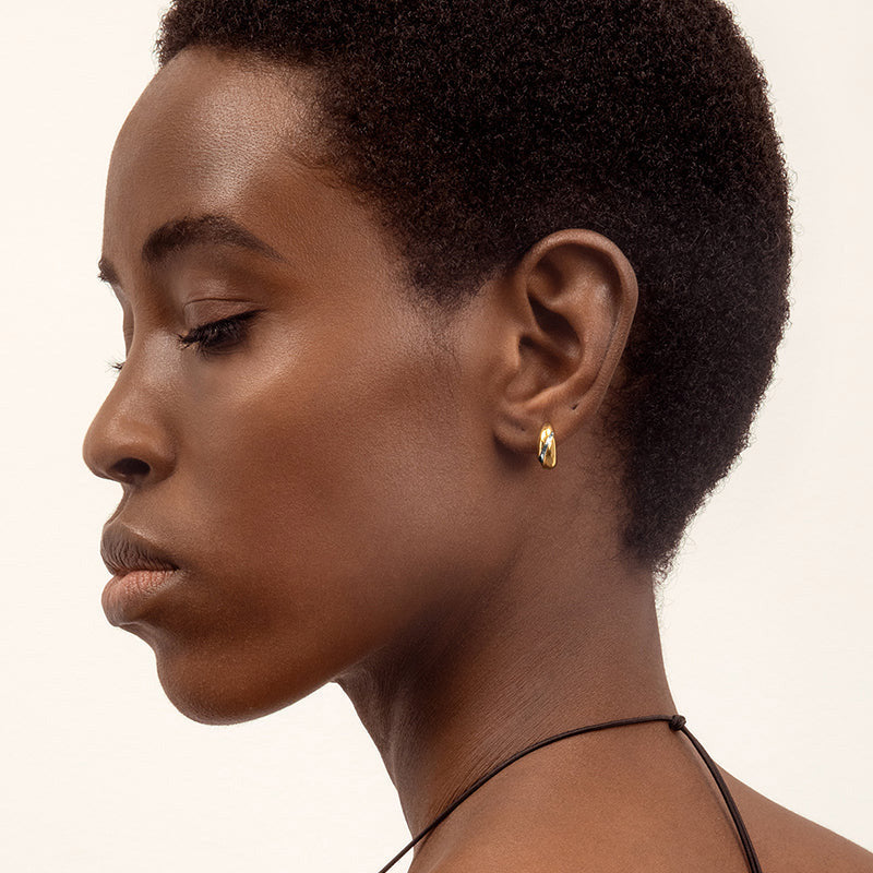 Dome Simin Stud Earrings