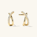 Pavé Stud Earrings