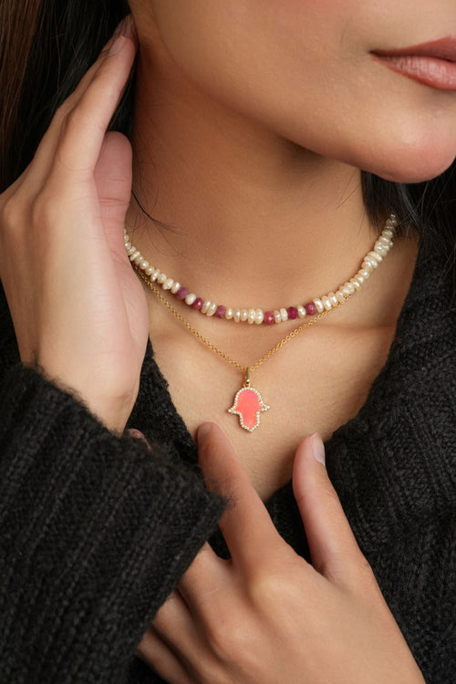 Hamsa Necklace