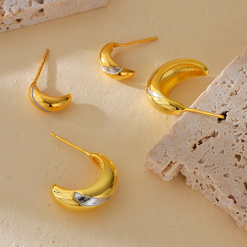 Dome Simin Stud Earrings
