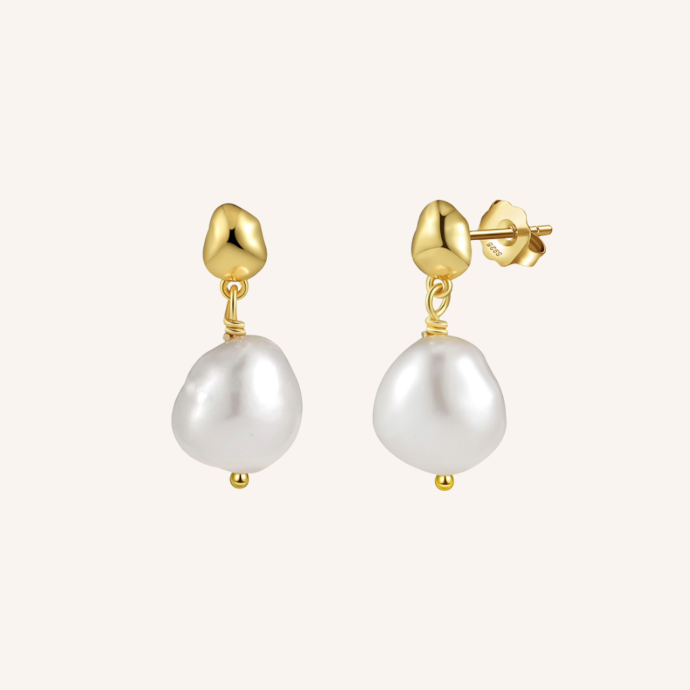 Lulwa Pearl Drop Earrings