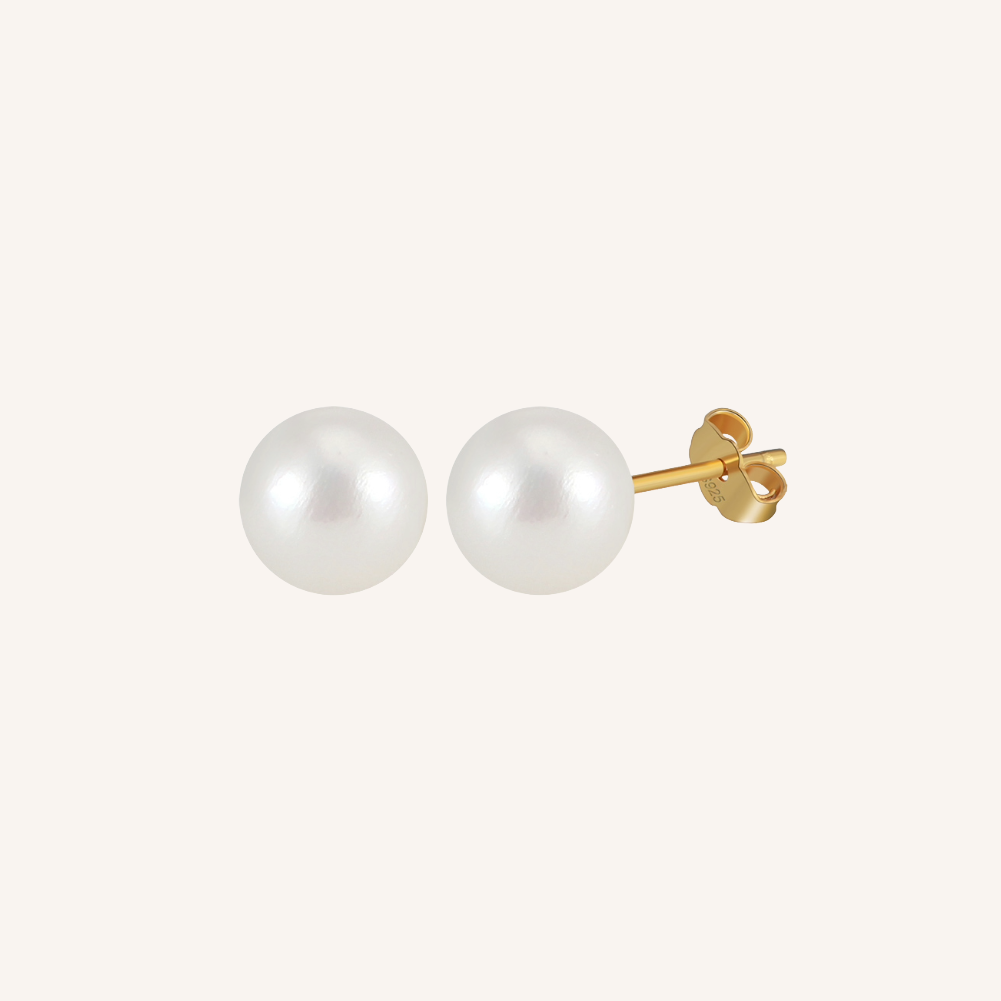 Mini Pearl Stud Earrings