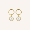 Qamar Pearl Drop Earrings