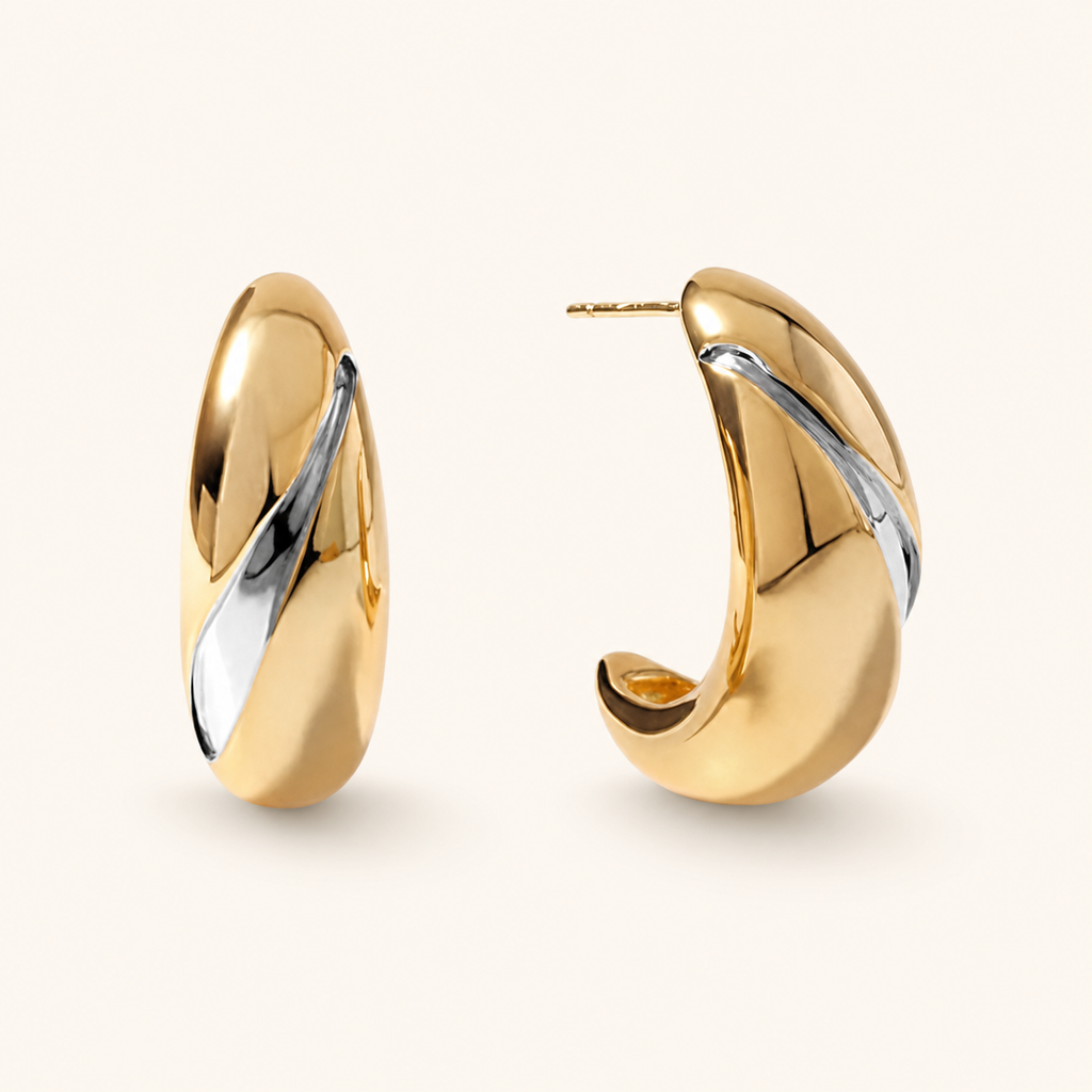 Dome Simin Stud Earrings