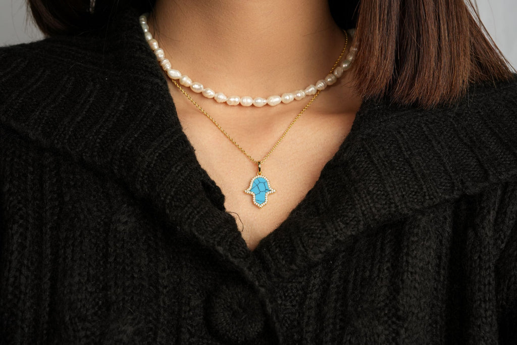Hamsa Necklace